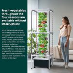🌱 SJZX 70-Hole Smart Hydroponic Tower Garden