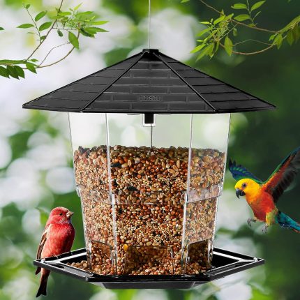 Rain-Proof Squirrel Bird Feeder for Garden